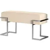 Möbel Kraft Polsterbank ¦ creme ¦ Maße (cm): B: 100 H: 42