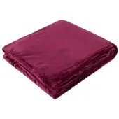 Heat Holder Fleecedecke/Wurfdecke 180x200cm Farbe: Claret