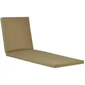 MiaMöbel Kissen - Teak Liege 100% Polyester