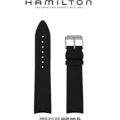 Hamilton - Digital Band-set Kautschuk-schwarz-22/20 H691.915.200 - schwarz