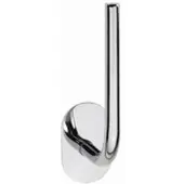 BRILLANTBAD BEASY Reservepapierhalter Edelstahl poliert 74x45x180 mm für Bad & WC >> zum Kleben