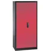OTTO Office Stahlschrank mit Flügeltüren 93 x 195 cm rot, 93x195x40 cm