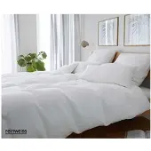 Elegante Bettwäsche Pure - 155x220 cm + 80x80 cmreinweiss