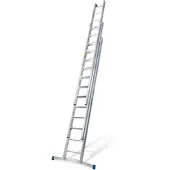 Mauderer Alutechnik Mauderer Bavaria Schiebeleiter 925 mit Klapptraverse 3x12 verstärkte Dreikantsprossen