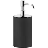 Gessi Rilievo, Seifenspender Standversion, Becher schwarz matt, 59538