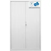 Proregal Rollladenschrank Weasel 5 Ordernhöhen HxBxT 195 x 120 x 46 cm Weiß