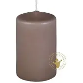 Jaspers Kerzen Stumpenkerzen flachs 120 x 70 mm, 10 Stück