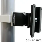 Ergotron Serie 100 Single Monitorhalterung für Rohre / Säulen 36-40 mm