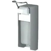 Gelzenleuchter UNIversal-Spender mit kurzem Bedienungshebel UNI05W , Aluminium-Gehäuse, weiß beschichtet