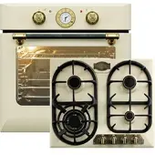 Kaiser Herd Set EH 6432 ElfBE Eco EinbauBackofen + KG 6325 ElfEm Gaskochfeld