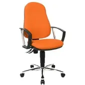 Topstar Bürostuhl »Point 60« ohne Armlehnen orange