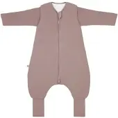 Emma & noah Winter-Sleepoverall Essential mit abnehmbaren Ärmeln und Umschlag-Füßchen 3.5 TOG, lila, 100
