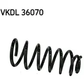 Skf Fahrwerksfeder VKDL 36070 für Volvo S60 I