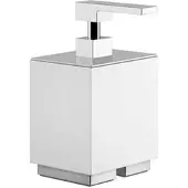 Gessi Rettangolo Accessoires Seifenspender Standversion, Behälter weiss, 20837