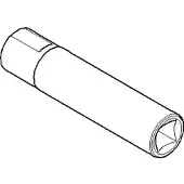 Dornbracht Stange Papierhalter 083102514-00 chrom