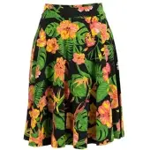 Blutsgeschwister Tellerrock Fullmoon Circle - tropical island XL