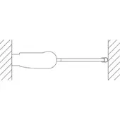 Kermi PE1TR09018VPK Pendeltür Pega 1TR 0900x