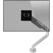 Humanscale M2.1 Monitorhalterung für K+N Reling schräg, silber
