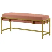 Möbel Kraft Polsterbank ¦ rosa/pink ¦ Maße (cm): B: 80 H: 45