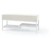 Möbel Kraft Polsterbank ¦ grau ¦ Maße (cm): B: 80 H: 45