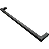Evenes Handtuchhalter Kasari, schwarz, 370 x 12 x 45 mm