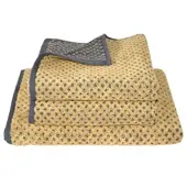 Dyckhoff Frottierserie Golden Shades 'Rhombus' Gold - Gelb (Größe: Duschtuch 70 x 140 cm)