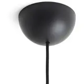HAY - Matin Kabel mit Baldachin für Pendelleuchte, schwarz