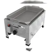 ChattenGlut Professional Gastrobräter 1-flammig Tischgerät 3,6kW und Edelstahlpfanne