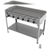 ChattenGlut Professional Gastrobräter 6-flammig Standgerät 22,0kW und Pfanne