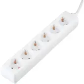 FREI 6-FACH DOSE WS 5 - Steckdosenleiste, 6-fach, 5 m, weiß