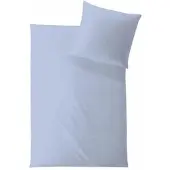 Hefel Bettwäsche Uni - 135x200 cm + 40x80 cmceleste