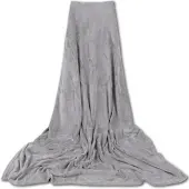Bestgoodies Mikrofaser Decke Hellgrau 130 x 170 cm