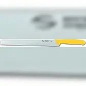 Sanelli Ambrogio Supra - Käsemesser mit quadratischer Spitze 26 cm GELB