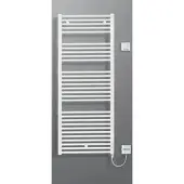 Bemm Design-Elektroheizkörper „S E“ 60 × 120,4 cm in Mittelgrau perlmatt