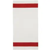 Feiler Handtücher Exclusiv mit Chenillebordüre Handtuch 50x100 cm | karminrot - rot