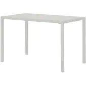 Vermobil Gartentisch Quatris 120x70x75 cm perlweiß