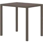 Vermobil Kleiner Esstisch Quatris 80x60x75 cm bronze