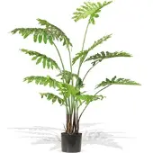 Fleur Ami Grüner Baum-Philodendron Kunstpflanze 130 cm