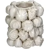 Kersten Moderne Vase "Früchte" elfenbeinfarbig