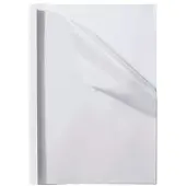 OTTO Office Thermobindemappen bis 30 Blatt Leinenstruktur weiß, 21.15x29.7 cm