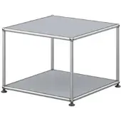 USM United Soft USM Haller Beistelltisch klein Mattsilber
