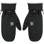 Roxy Fäustlinge "Jetty Solid", Damen, Gr. S, schwarz, Obermaterial: 50% Polyester, 50% Polyurethan., Handschuhe Fäustlinge