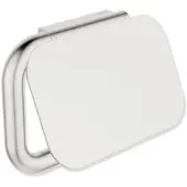 Hewi Serie 480 WC-Papierhalter 480.21.001XA mit Deckel, matt geschliffen