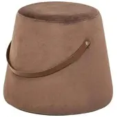 Möbel Kraft Pouf ¦ braun ¦ Maße (cm): B: 42 H: 36