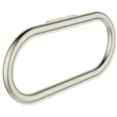 Hewi Serie 480 Handtuchring 480.09.00270WR schwenkbar, PVD beschichtet, nickel gebürstet
