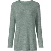 DW-Shop Viskose-Mix-Shirt, Melange salbei, 44/46
