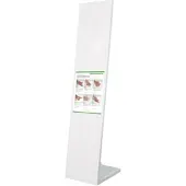 Sanismart Desinfektionsständer Weiß 150 cm + Hygieneplan