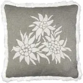 Lazis Kissenhülle Fellrand Heino Stella 50 x 50cm