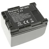 AccuCell Akku für Canon FS 22, Typ BP-809, 750 mAh