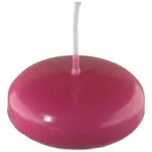 Kopschitz Kerzen Schwimmkerzen Fuchsia Pink 26 x Ø 42 mm, 40 Stück